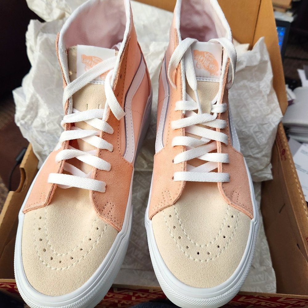 Vans Sk8-Hi Tapered - Color Block Peach - Nib. - image 3